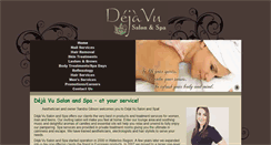 Desktop Screenshot of dejavuaesthetics.com